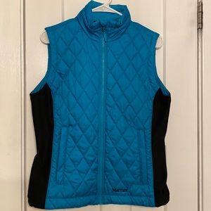 Marmot quilted vest, size medium